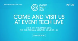 invitation copy for event tech live 2019 conference in London